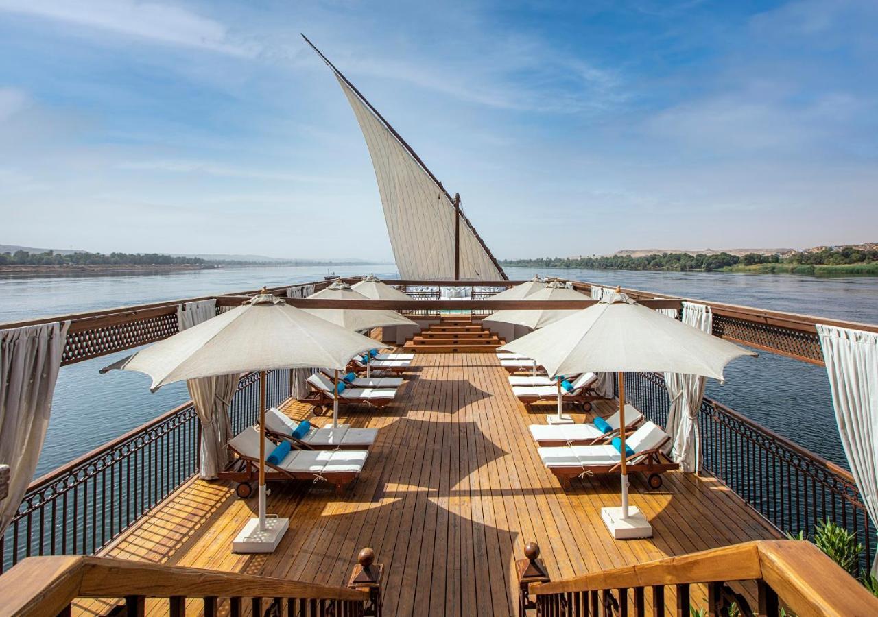 Dahabeya Yakouta Nile Cruise-Every Monday From Luxor- Aswan For 05 Nights Kültér fotó